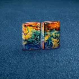 Design Zippo colorato