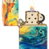 Design Zippo colorato Design Zippo colorato