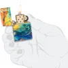 Design Zippo colorato Design Zippo colorato