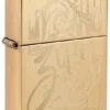 Design Zippo con filigrana a vortici Design Zippo con filigrana a vortici