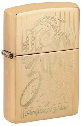 Design Zippo con filigrana a vortici