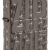 Design zippo con intaglio inverso Design zippo con intaglio inverso