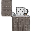 Design zippo con intaglio inverso Design zippo con intaglio inverso