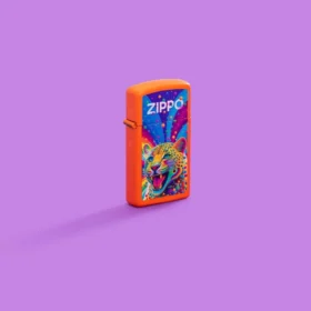 Design Zippo con leopardo