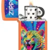 Design Zippo con leopardo Design Zippo con leopardo