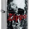Design Zippo con teschio Design Zippo con teschio