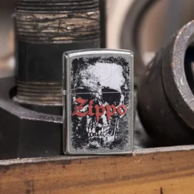 Design Zippo con teschio
