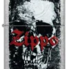 Design Zippo con teschio Design Zippo con teschio