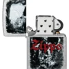 Design Zippo con teschio Design Zippo con teschio
