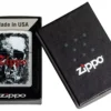 Design Zippo con teschio Design Zippo con teschio