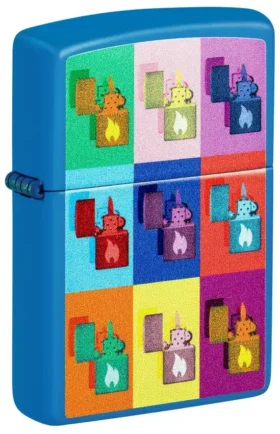 Design zippo in stile Pop Art
