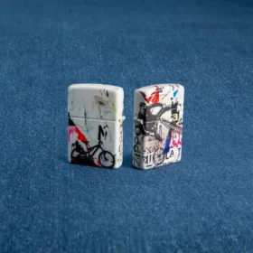 Design zippo in stile Pop Art