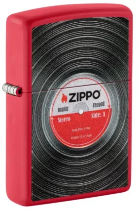 Design zippo ispirato ai dischi in vinile