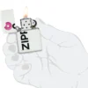 Design Zippo satinato Design Zippo satinato