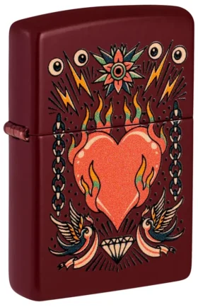Disegno del cuore tatuato