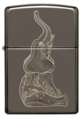 Disegno dell’elefante in stile Zentangle