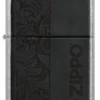 Emblema in pelle nera – Design zippo Emblema in pelle nera – Design zippo