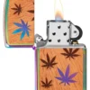 Emblema Woodchuck USA con foglie multicolori Emblema Woodchuck USA con foglie multicolori