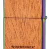 Emblema Woodchuck USA con foglie multicolori Emblema Woodchuck USA con foglie multicolori