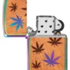Emblema Woodchuck USA con foglie multicolori Emblema Woodchuck USA con foglie multicolori