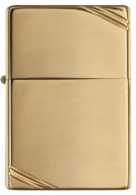 High Polish Brass Vintage con incisioni
