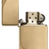 High Polish Brass Vintage con incisioni High Polish Brass Vintage con incisioni