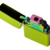 Inserto per accendino a gas butano con fiamma Yellow Flame – Verde iridescente Inserto per accendino a gas butano con fiamma Yellow Flame – Verde iridescente