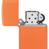 Logo Zippo Classic arancione opaco Logo Zippo Classic arancione opaco