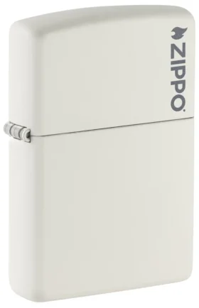 Logo Zippo Classic bianco opaco