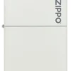 Logo Zippo Classic bianco opaco Logo Zippo Classic bianco opaco