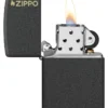 Logo Zippo Classic Black Crackle®