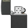 Logo Zippo Classic Black Crackle®