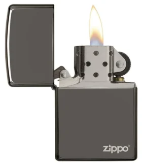 Logo Zippo Classic Black Ice®