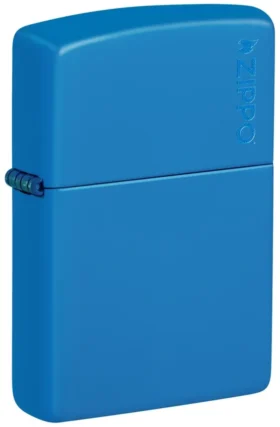 Logo Zippo Classic blu cielo opaco