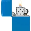 Logo Zippo Classic blu cielo opaco Logo Zippo Classic blu cielo opaco
