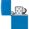 Logo Zippo Classic blu cielo opaco Logo Zippo Classic blu cielo opaco
