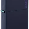 Logo Zippo Classic blu navy opaco Logo Zippo Classic blu navy opaco