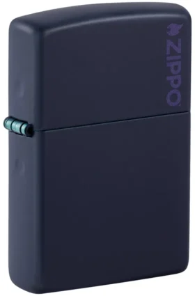 Logo Zippo Classic blu navy opaco