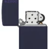 Logo Zippo Classic blu navy opaco Logo Zippo Classic blu navy opaco