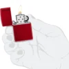 Logo Zippo Classic Candy Apple Red™