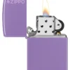 Logo Zippo Classic color lavanda fumé Logo Zippo Classic color lavanda fumé