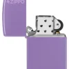 Logo Zippo Classic color lavanda fumé Logo Zippo Classic color lavanda fumé