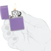 Logo Zippo Classic color lavanda fumé Logo Zippo Classic color lavanda fumé