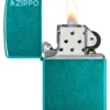 Logo Zippo Classic color verde acqua Logo Zippo Classic color verde acqua