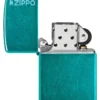 Logo Zippo Classic color verde acqua Logo Zippo Classic color verde acqua