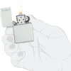 Logo Zippo Classic Glacier