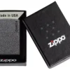 Logo Zippo Classic in Iron Stone Logo Zippo Classic in Iron Stone