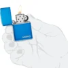 Logo Zippo classic lucidato a specchio Logo Zippo classic lucidato a specchio