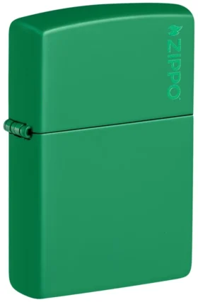 Logo Zippo Classic verde erba opaco