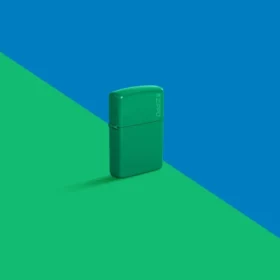 Logo Zippo Classic verde erba opaco